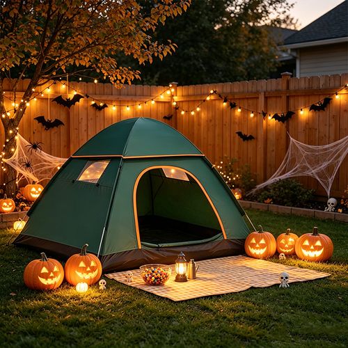 4 Person Easy Pop Up Tent Waterproof Automatic Setup 2 Doors-Instant Family Tent — image 17