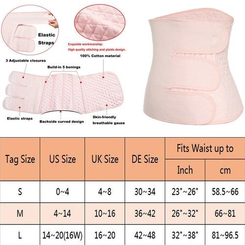 Postpartum Postnatal Recovery Waist Support Pelvis Belt After Post Surgery Lady