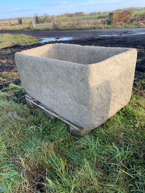 Cast Stone Planter/troughs — image 5