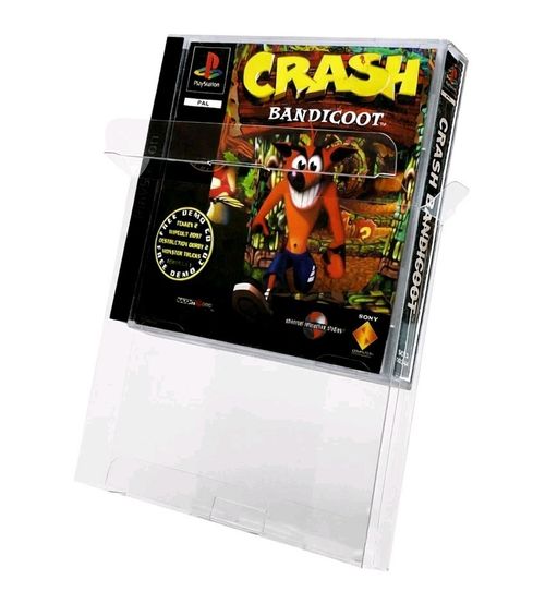 Box Protector PS1 Sony PlayStation One Game Plastic Display Case (1-200 Pack) — image 3