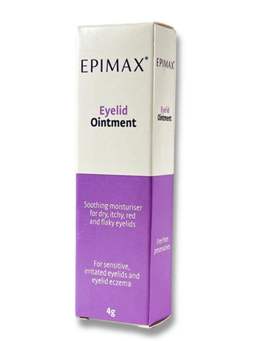 Epimax Eyelid Ointment 4g- For Sensitive, Irritated eyelid and Eczema