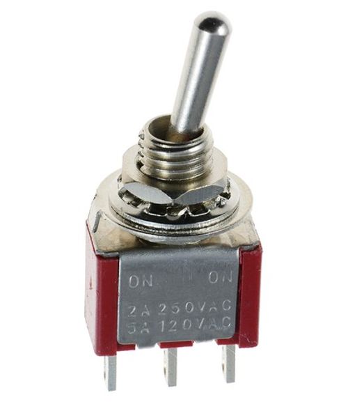 Mini Miniature Toggle Switch Model Railway SPST SPDT
