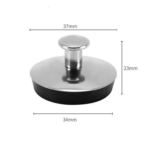 Stainless Steel Bath Sink Plug Stopper S/M/L Fit Basin Kitchen Bathroom Drain