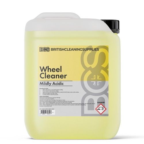 BCS Acidic Wheel Cleaner - Heavy Brake Dust Remover 5L