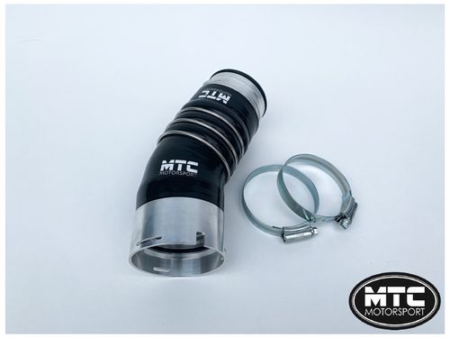 MTC BMW 335D E90-E93 TURBO FRONT MOUNT INTERCOOLER BLACK AND BOOST HOSE — image 7