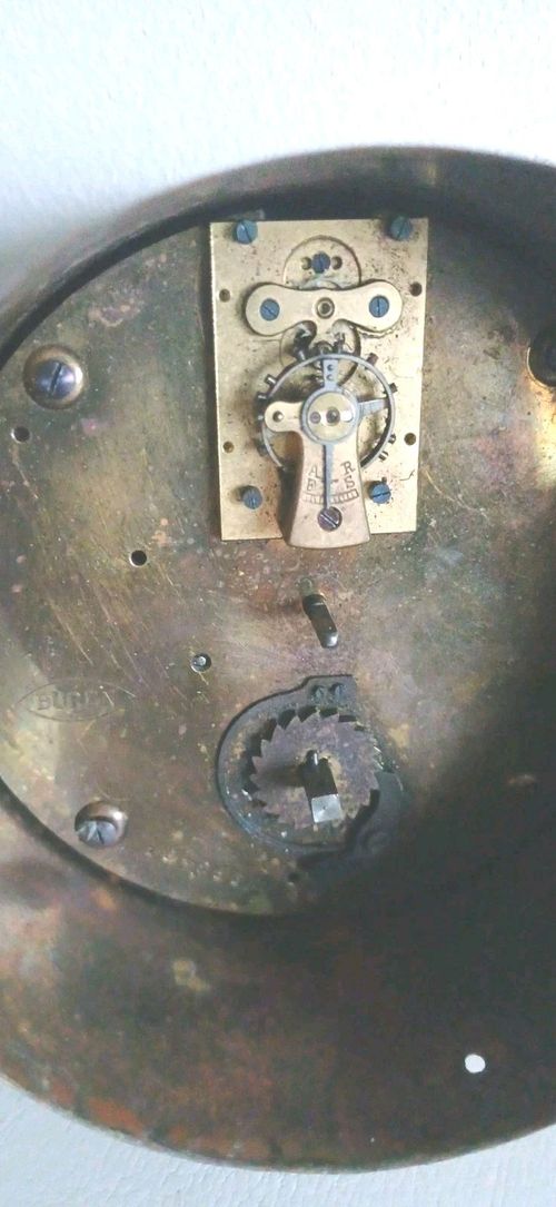 Two Antique Insert Clock Movements Dial, Springs,hands Etc For Spares Or Repairs — image 14