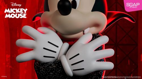 NEW - SOAP STUDIO Disney Mickey Mouse Vampire Figure Boxed (combined postage) — image 4