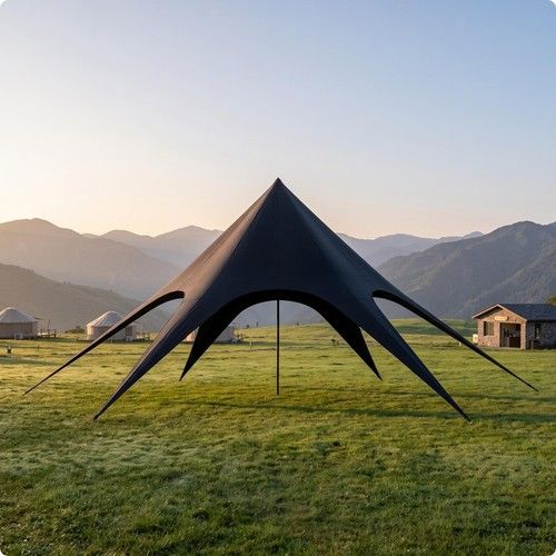 Star Shelter Tent Outdoor Celestial Apex Shelter Portable for Camping