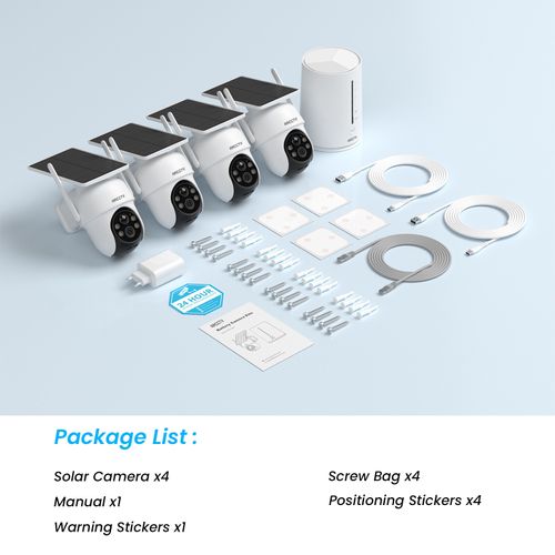 ARCCTV CCTV Solar Security Camera System 4MP Wireless Wifi Audio 4CH Outdoor — image 17