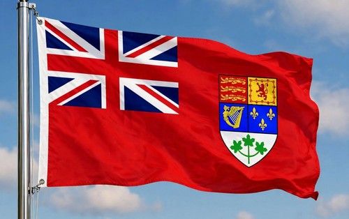 CANADA WWII 5x3 feet FLAG 150cm x 90cm flags CANADIAN WORLD WAR 2