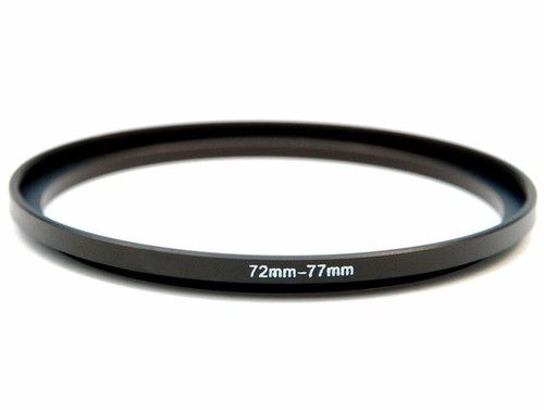72-77mm Metal Step Up Ring Lens Adapter from 72 to 77mm Filter Thread UK SELLER