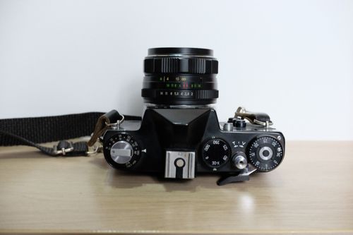 Zenit 12XP 35mm SLR Film Camera Body with M42 Mount Helios 44M-4 — image 7
