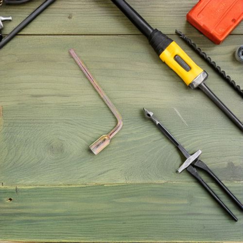 Gold Steel Oxygen Cylinder Valve Wrench Durable Tool for Home and Workshop Use — image 2