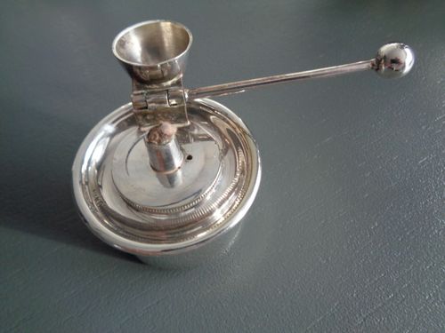 Martin, Hall & Co. Antique Silver Plated Tilting Spirit Kettle with Case — image 12