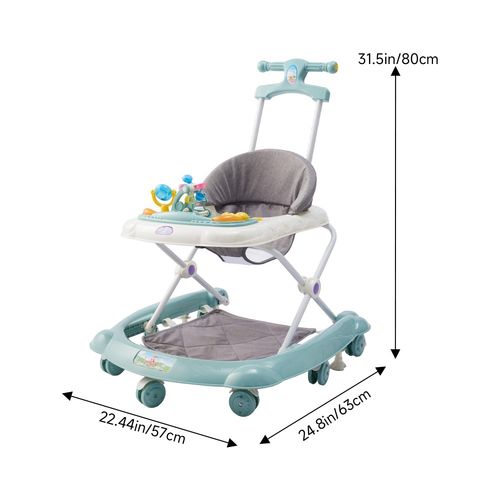 Baby Walker Bouncer First Steps Push Along Activity Music Ride On Car Melody — image 1