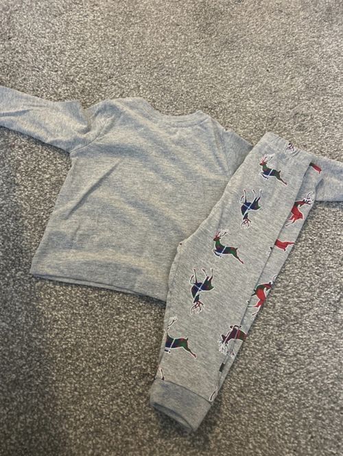 Baby Christmas Two Piece Pyjama Set Size 6/9 Months From B&M — image 4