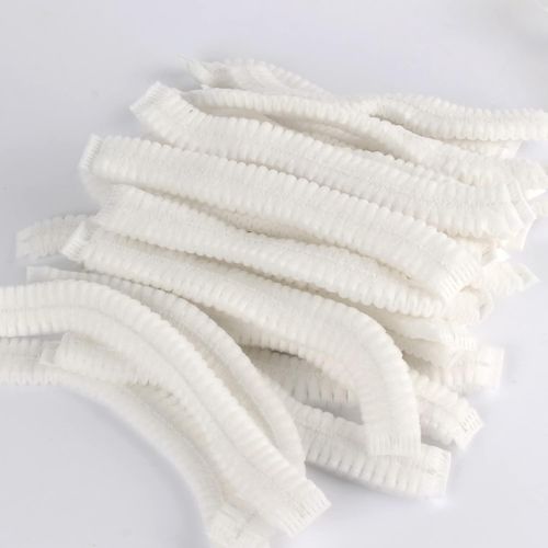 100-1000PCS Disposable Mob Caps Non Woven Catering Kitchen Hair Nets UK — image 6