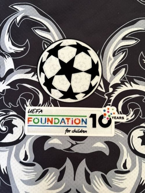 2025-2026 UEFA Champions League Starball Foundation 10 Years Patch Badge