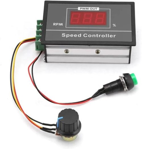DC 6-60V 12V 24V 36V 48V 30A PWM DC Motor Speed Controller Regulator with Switch