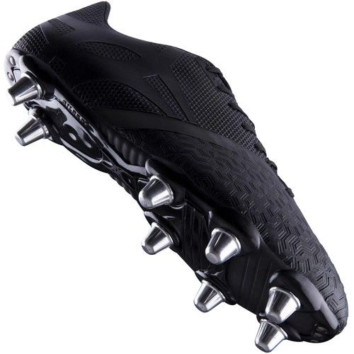 Gilbert Rugby Boots - Kaizen X3.1 8 Stud Boots - Black Size:8 Ex Display