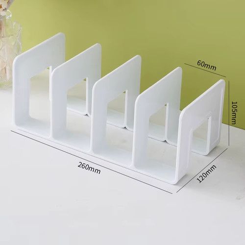 Multi-Function Bookends Desk Organizer Holder for Books CD Files