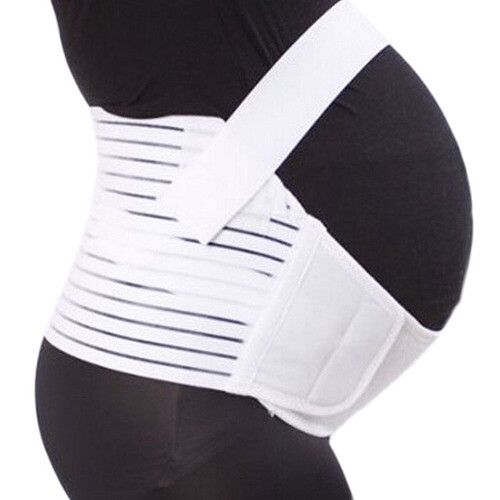 Pregnancy Maternity Belt Lumbar Back Support Waist Band Belly Bump Brace Strap — image 2