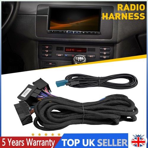 6M Extension Radio&Power Wiring Harness For BMW E46 E39 E53 Car Stereos 6meters