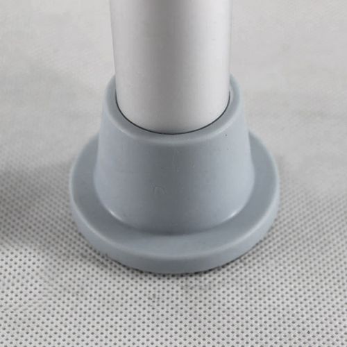 8Pcs Shower Chair Leg Pads Grey Rubber Nonslip Durable Replacement Feet — image 4