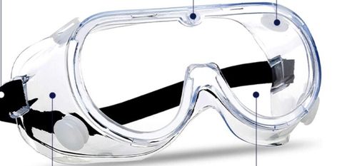2 Pairs Safety Goggles Protective Vent Glasses Eye Protection Anti-Fog Lab Work — image 1