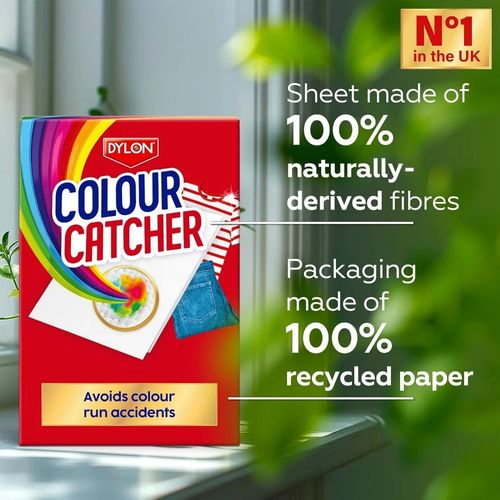Dylon Colour Catcher Max Protect Laundry Sheets Prevent Colour Run, 40 Sheets — image 7