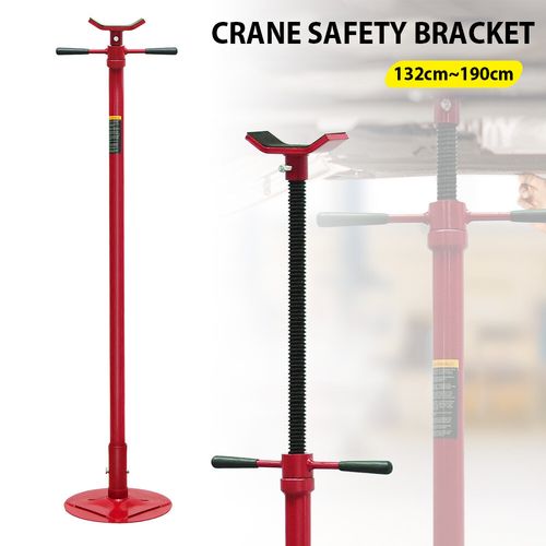 3/4 TON GARAGE WORKSHOP TRANSMISSION SUPPORT JACK ENGINE SUPPORT STAND 750KG Red — image 3