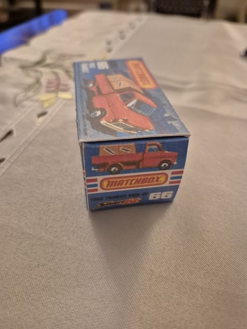 matchbox lesney superfast no 66 Ford transit repro box — image 5