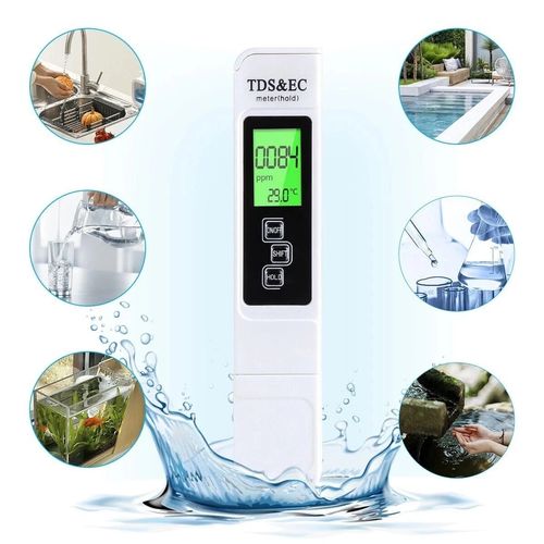Digital Tester TDS EC PPM Meter Water Purity Hydroponics Water Quality Test Pen — image 5
