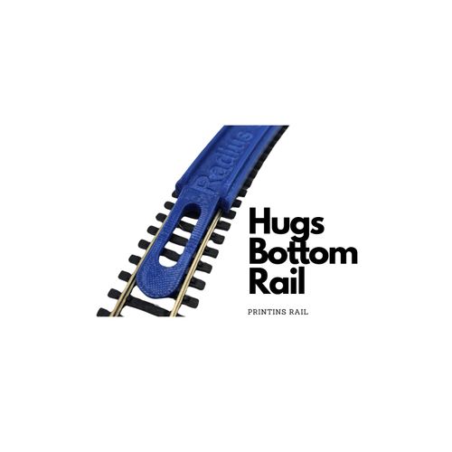 OO/HO Gauge Track Radius Template Guide and Spacer Set. — image 3