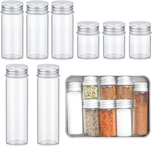 Mini Camping Seasoning Bottle Set, Empty Camping Spice Bottle Kit — image 10