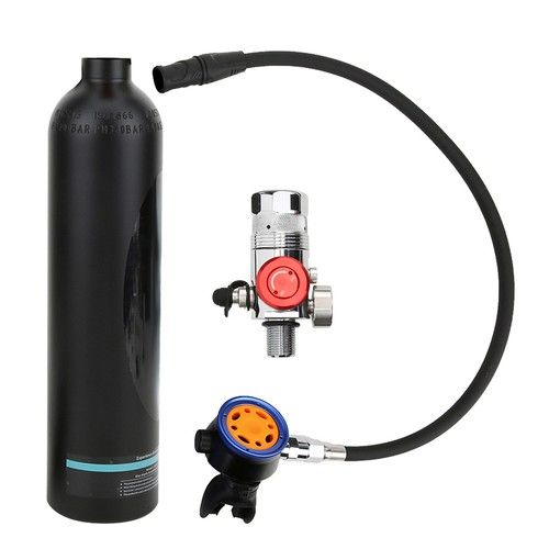 1L Diving Small Cylinder Rebreather With Pure Metal Secondary Breathing Valve S