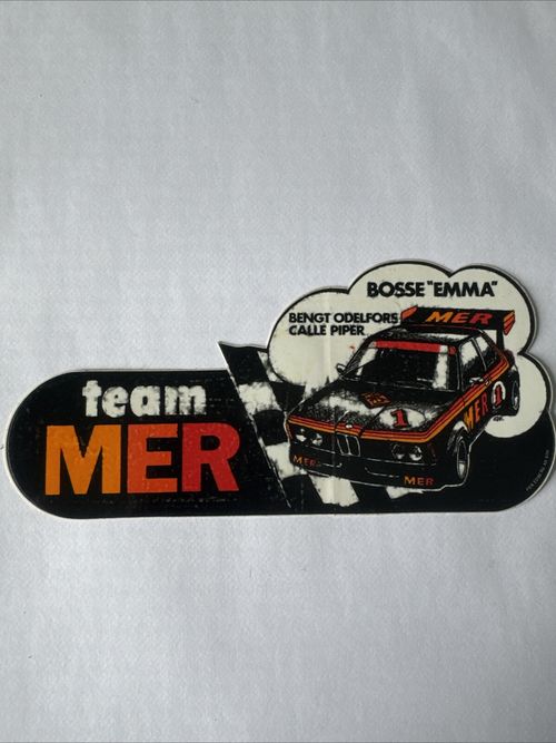 Vintage Team MER Rally Sticker  — image 5