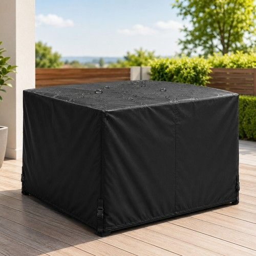 Heavy Duty Waterproof Garden Patio Furniture Cover for Rattan Table Cube Outdoor