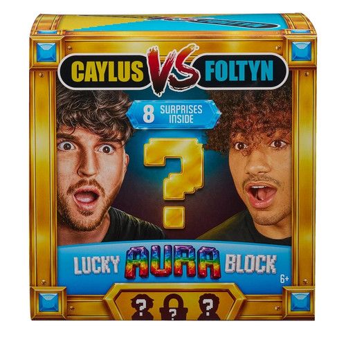 Caylus vs Foltyn Lucky Aura Block Mystery Box 8 Surprises Inside One big box*NEW