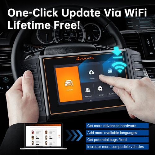 FOXWELL NT710 Bidirectional Car OBD2 Scanner Diagnostic Scan Tool ECU Coding Oil — image 10