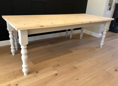 Farmhouse Dining Table And Bench Sets Handmade Dining Table Set Rustic Dining — image 8