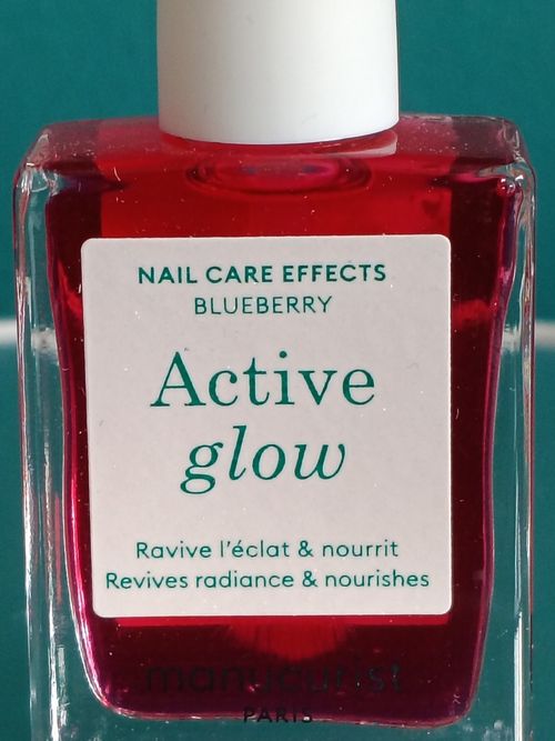 Manucurist Active Glow Blueberry Nail Strengthener Treatment 15ml New 💖 GIFT  — image 3