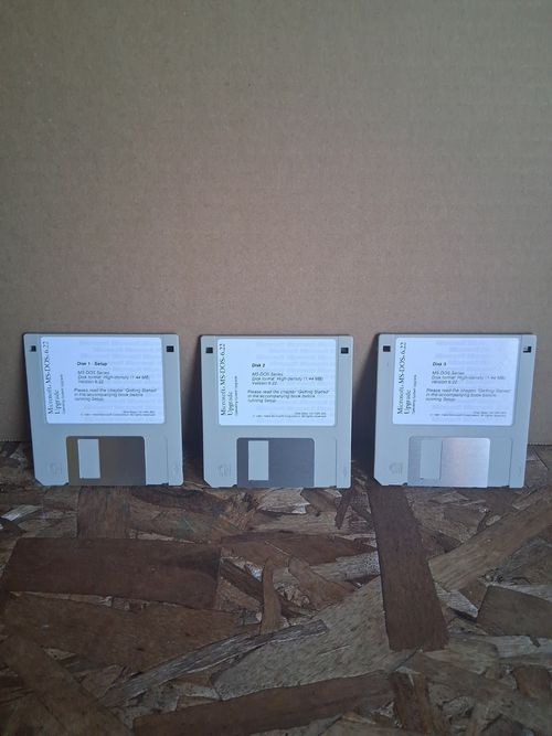 Vintage Microsoft MS-DOS 6.22 Upgrade Retail Box Set- 3.5" Floppy Disks &... — image 9