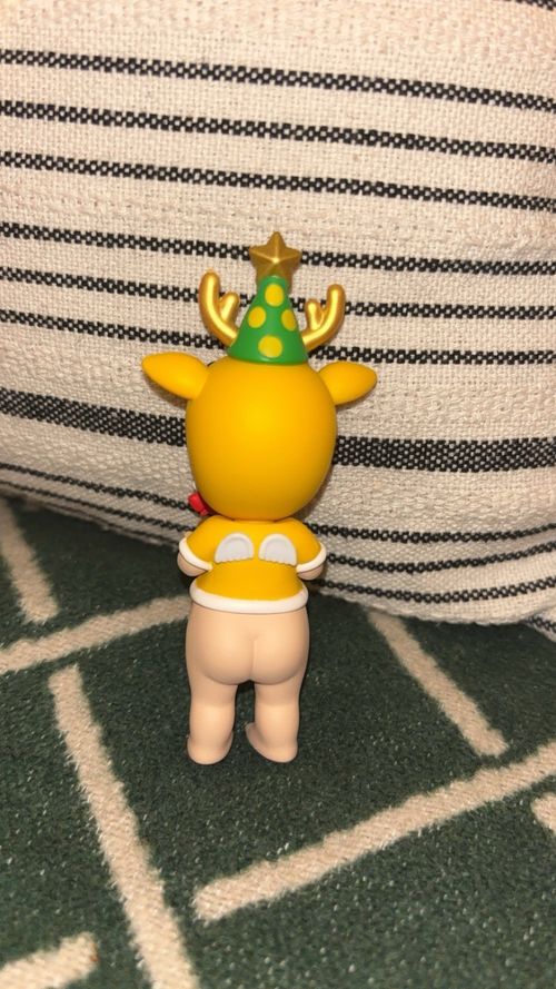 Authentic Reindeer Sonny Angel Christmas Dinner Series Mini Figurine with Box — image 3