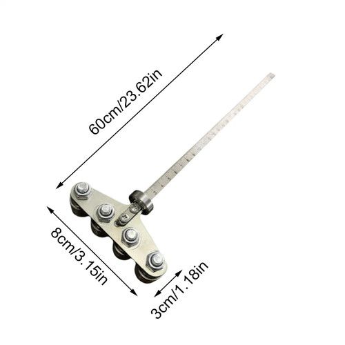 Stainless Steel Precision Cutting Guide for Circular Saws Adjustable Guide Rail