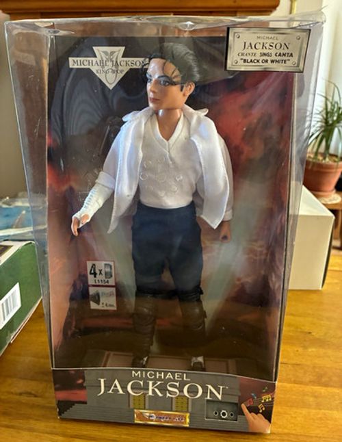 Street Life Michael Jackson "Black or White" Doll Figure in Box