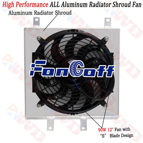 Radiator Shroud Fan Fits Honda Civic CX DX EX GX HX Acura Integra GS 1992-2000