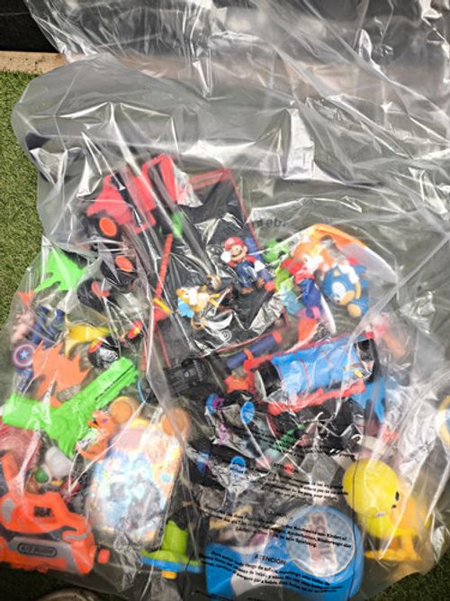 Mixed Job Lot Bundle Kids Toys, Figures & Vehicles incl. Sonic, Mario, Track