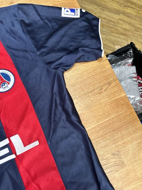 Nike PSG Home Shirt 2001/02 XL Paris Saint-Germain Opel Vintage Football Jersey — image 7