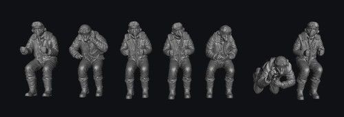 SMF2209 WWII RAF Bomber Aircrew Figures Full Set
